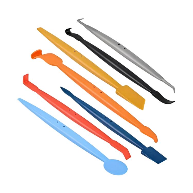 Car Wrap Trimming Edge Tinting Tool Solar Film With Magnetic Squeegee Scraper Kit, 7pcs /Set