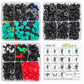 Car Retainer Clips Fasteners Remover Kit Automotive Clips Set, 680pcs /Set