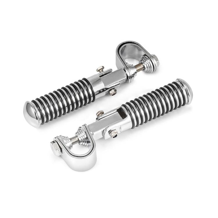 For Harley Motorcycle Modification Collapsible Footpegs Foot Guard Spike Mounted Pedals