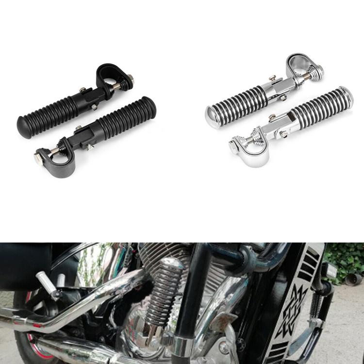 For Harley Motorcycle Modification Collapsible Footpegs Foot Guard Spike Mounted Pedals