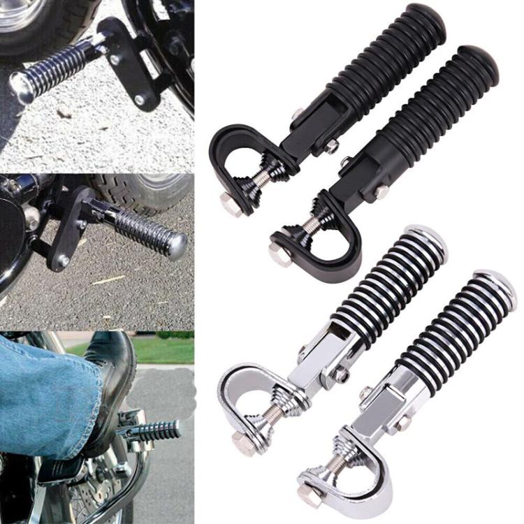 For Harley Motorcycle Modification Collapsible Footpegs Foot Guard Spike Mounted Pedals