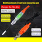 Car circuit tester pen with green indicator glow, orange clamp, black cable, metal probe