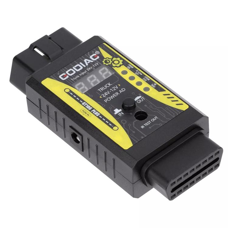 GODIAG GT106 PLUS 24V to 12V Heavy Duty Truck Adapter