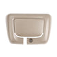 Rear seat belt cover guide for Mercedes-Benz, light almond beige ABS cover with hole