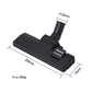 Black vacuum floor brush accessory, 32mm inlet, 255mm wide