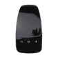 Glossy black car multimedia mouse cover with touchscreen window and star control icon