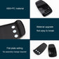 Black glossy car multimedia mouse cover with button cutouts, no-assembly flat plate