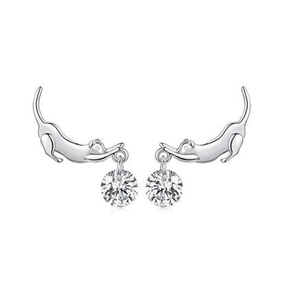 Cute Dachshund Earrings Versatile Pet Accessories, YIE338