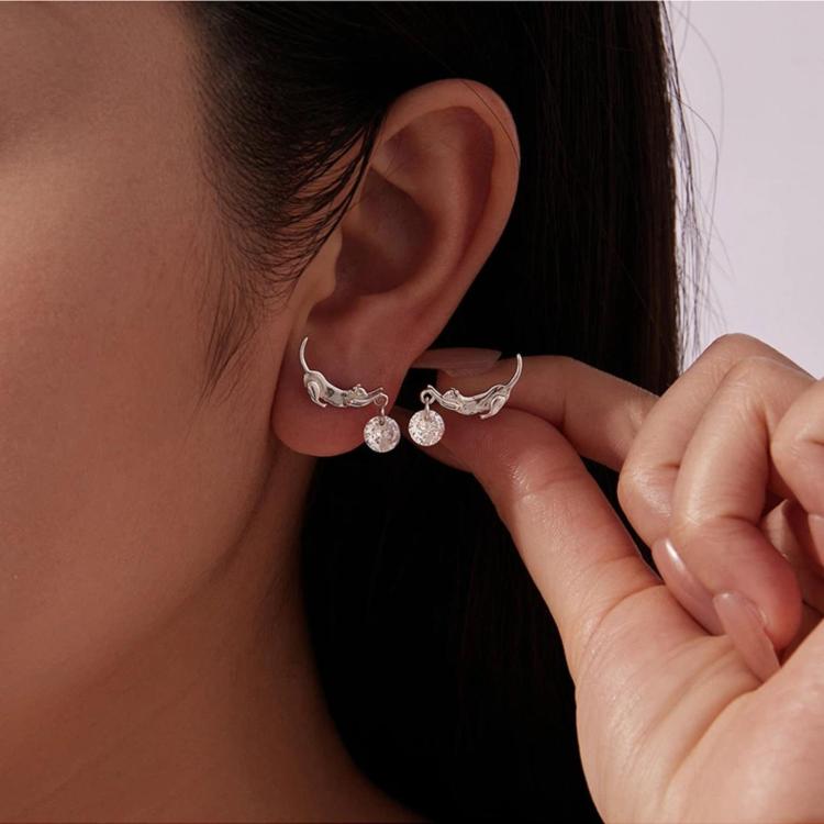 Cute Dachshund Earrings Versatile Pet Accessories, YIE338
