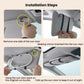 Car Sun Visor LED Touch Light Magnifying Makeup Mirror