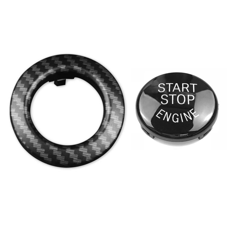 For BMW E90 / E91 / E92 / E60 2pcs /Set One-Key Start Button Cover Decoration