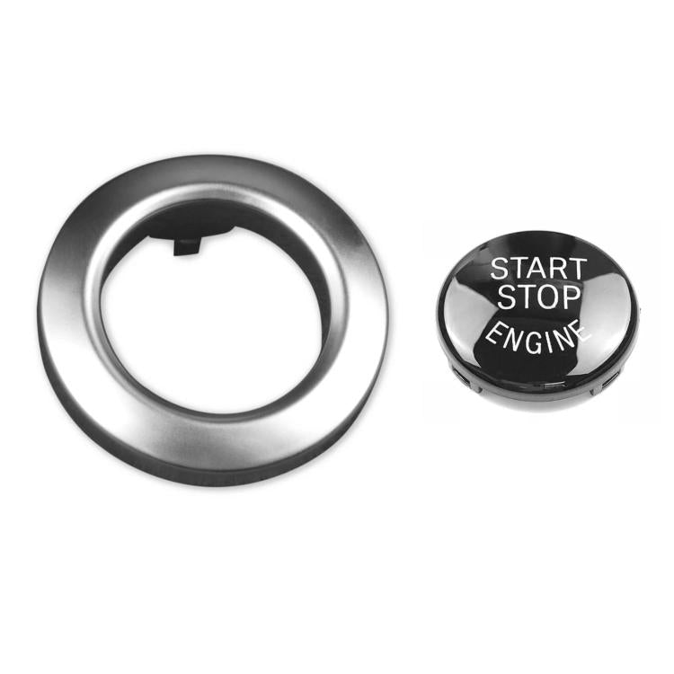 For BMW E90 / E91 / E92 / E60 2pcs /Set One-Key Start Button Cover Decoration