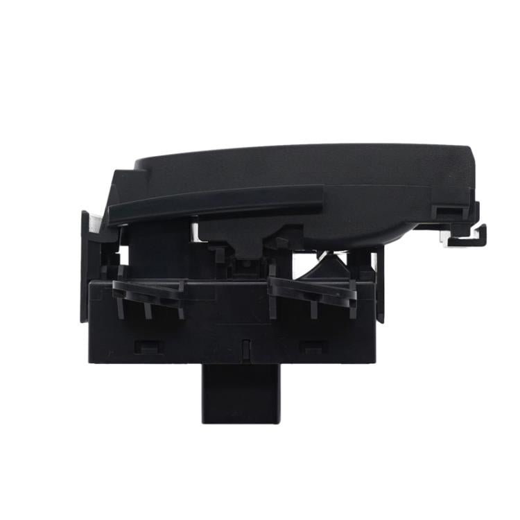 Parking brake handbrake switch, side view of black plastic module