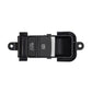 Honda electronic parking brake switch, side view, black lever-style button and indicator