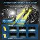 40W Motorcycle Wired Switch Integrated Waterproof Demon Eye Spotlight, Blue Light