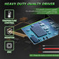 40W Motorcycle Wired Switch Integrated Waterproof Demon Eye Spotlight, Green Light
