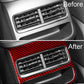 For 2022-2025 BYD Seal Rear Air Conditioning Adjustment Frame Decorative Sticker