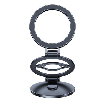 Multi-Functional 360 Degree Rotating 3-Axis Phone Holder Magnetic Car Navigation Foldable Mount, D61