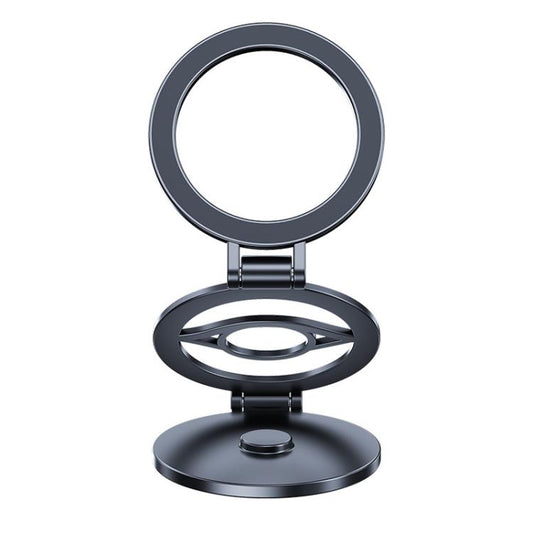 Multi-Functional 360 Degree Rotating 3-Axis Phone Holder Magnetic Car Navigation Foldable Mount, D61