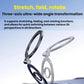 Multi-Functional 360 Degree Rotating 3-Axis Phone Holder Magnetic Car Navigation Foldable Mount, D61
