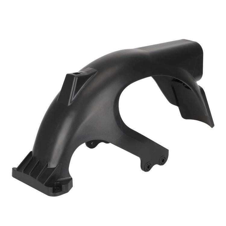 Black rear scooter fender with mounting legs
