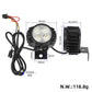 Scooter Horn Headlight 2 In 1 High Brightness LED Headlight, For Kugoo Kirin M4 / M4 Pro