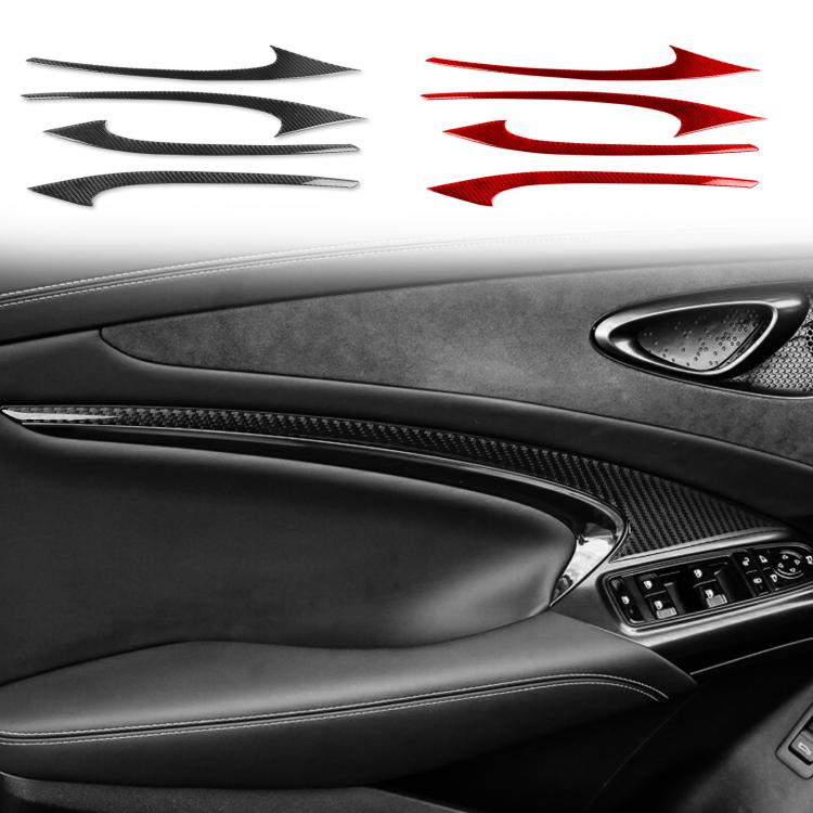 For 2022-2025 BYD Seal 4pcs /Set Car Door Panel Triangular Stickers