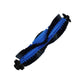 Blue and black main roller brush with synthetic bristles, replacement part