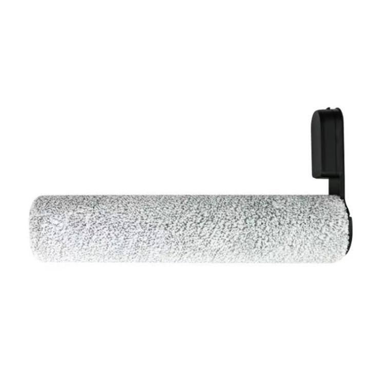 Grey cylindrical roller brush with black corner bracket for wet dry vacuum