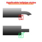 76MM Automotive Stainless Steel Double-layer Muffler Exhaust Pipe