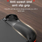 Black controller grip with textured anti-slip surface