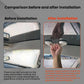 Suction cup handle attached to car ceiling using two suction mounts