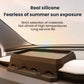 Dark brown silicone dashboard tissue tray with open-top storage