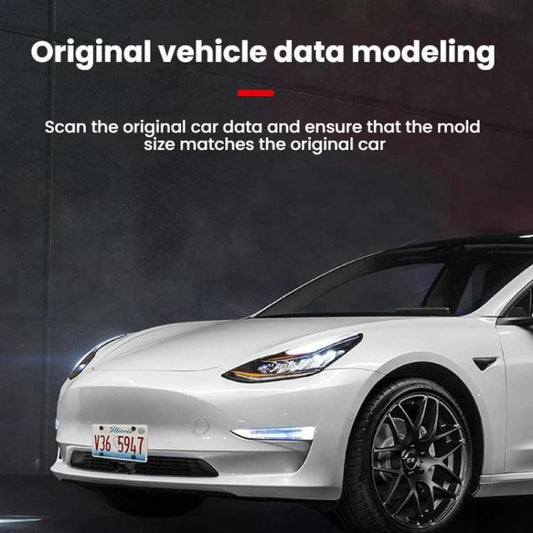 For Tesla 2024+ Model 3 Highland US Standard Punch-Free License Plate Frame