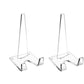 Acrylic Picture Frame Stand Dinner Plate Postcard Record Holder, YX186 1pc, YX186 2pcs /Set