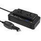 Meind 200W Car Inverter To 220V Fast Charging Dual Socket, Universal 12V, Universal 24V