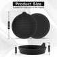 4pcs Anti-squeak Anti-slip Car Coaster With Handle