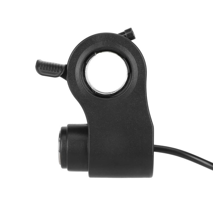 Black ignition key switch lock housing with cable and key slot