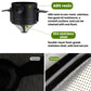 Portable Paperless Coffee Filter Cup Coffee Drip Filter Cone, White, Black, Black With Base, White With Base