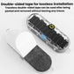 Car Solar-Powered Anti-Collision Warning Light Motorcycle Wireless LED Rear Tail Light, 2pcs