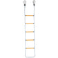 Multifunctional Resin Training Rope Ladder For Boat Climbing, White 1m, White 1.4m, White 1.8m