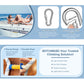 Multifunctional Resin Training Rope Ladder For Boat Climbing, White 1m, White 1.4m, White 1.8m
