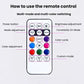 Wireless Remote-Controlled Motorcycle LED Flashing Taillight For Retrofitting, 1 Light, 2 Lights, 4 Lights, 6 Lights, 8 Lights