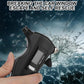 Handheld DIGI-TIRE tire pressure gauge tool with nozzle, black