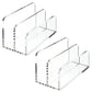 Acrylic Desk Organizer Box File Rack, Single, Double