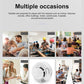 Smoke alarm in room safety collage with small detector graphic