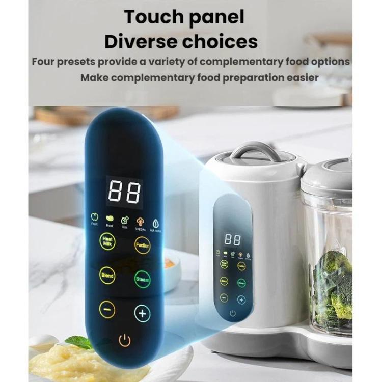 Multifunctional Baby Food Processor Fully Automatic Timer Blender, 110V US Plug, 220V EU Plug, 220V UK Plug