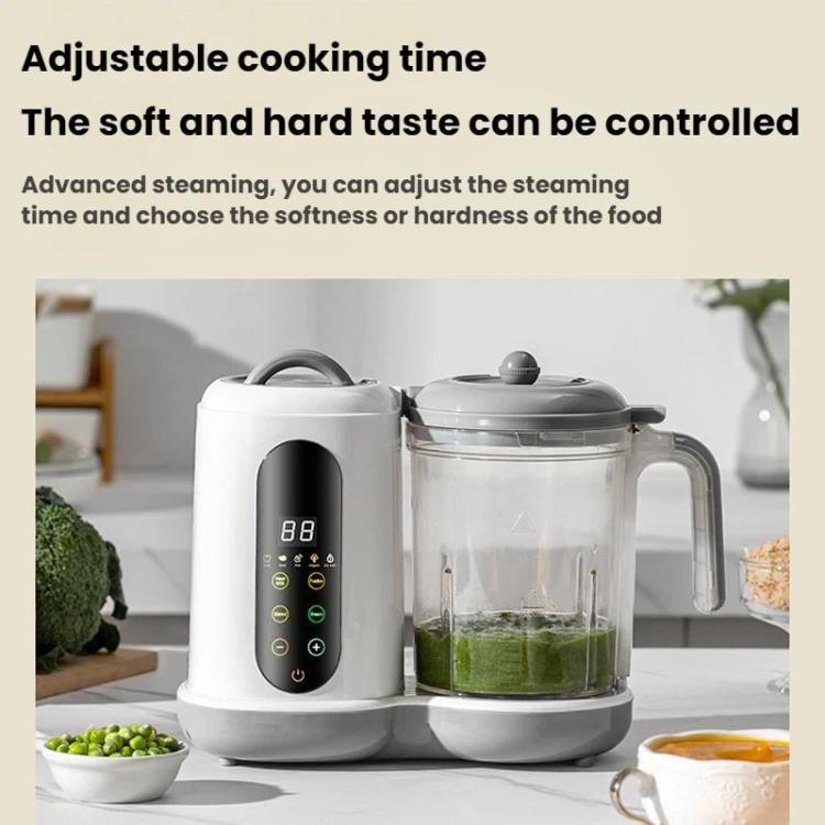 Multifunctional Baby Food Processor Fully Automatic Timer Blender, 110V US Plug, 220V EU Plug, 220V UK Plug