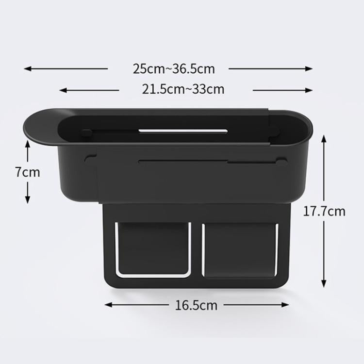 Car Seat Retractable Storage Box Multi-Functional Storage Box In-Car Storage Box