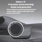 Black magnetic dashboard phone holder base with circular ring plate